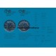 Certifikát k pamětní stříbrné minci ČR 200 Kč 2001 Zavedení Eura jako oběživa